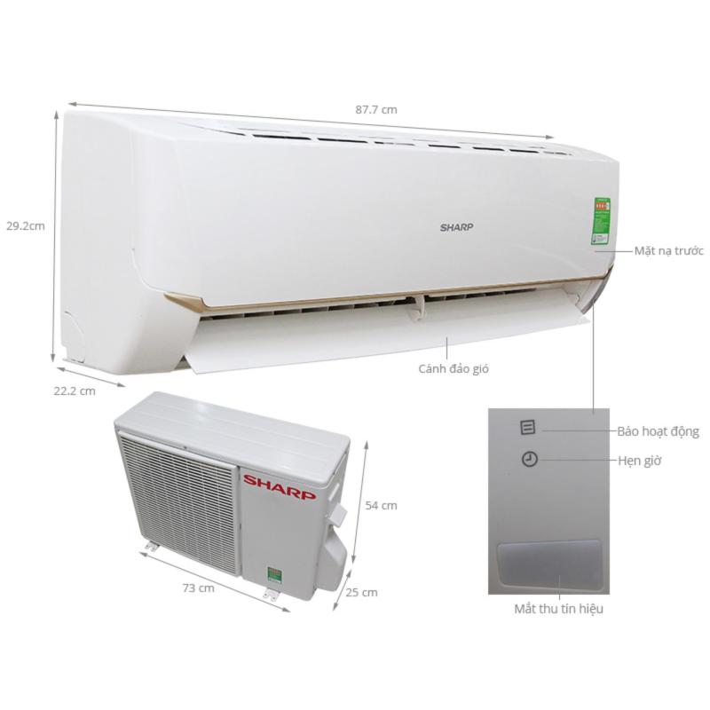 Bảng giá Máy lạnh Sharp 1.5hp AH-A12SEW