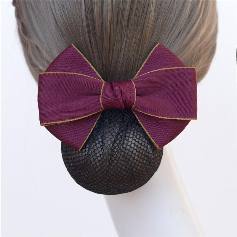 KẸP BÚI TÓC CÔNG SỞ NƠ VẢI HÀN QUỐC ĐƠN GIẢN SANG TRỌNG (NHIỀU MÀU)