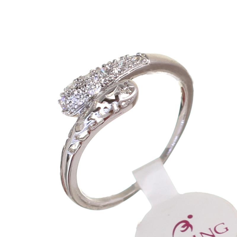 Nhẫn mạ bạc cao cấp color of love mk178