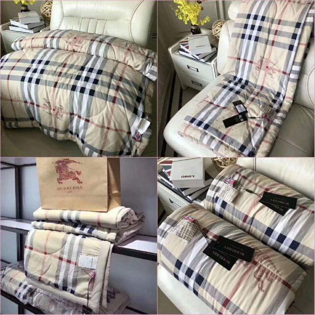 Chăn/ mền trần bông mỏng mềm mát, siêu nhẹ thích hợp đắp mùa hè thu họa tiết kẻ sang trọng hiện đại kích cỡ 2x 2.3m, màu sắc trang nhã phù hợp cho các thành viên trong gia đình, chan/ men sieu am hoa tiet ke kich co 2m x 2.3m KHUYẾN MÃI SỐC