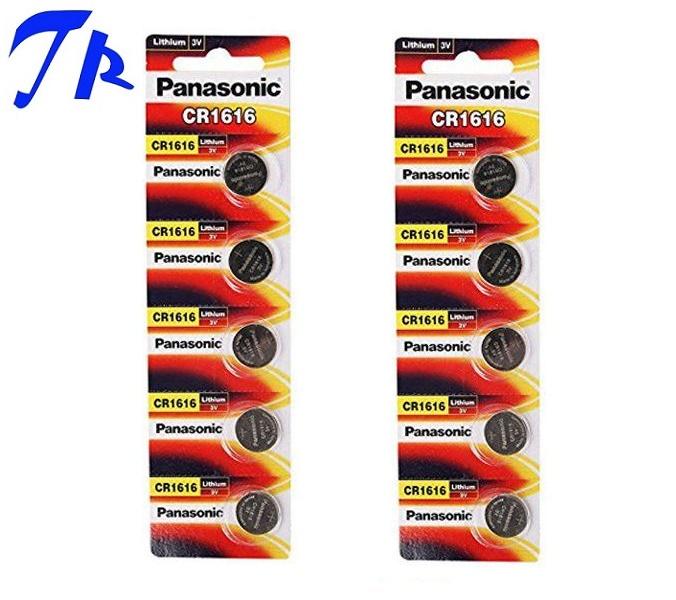 10 viên Pin CR1616 Panasonic lithium 3v pin điều khiển remote