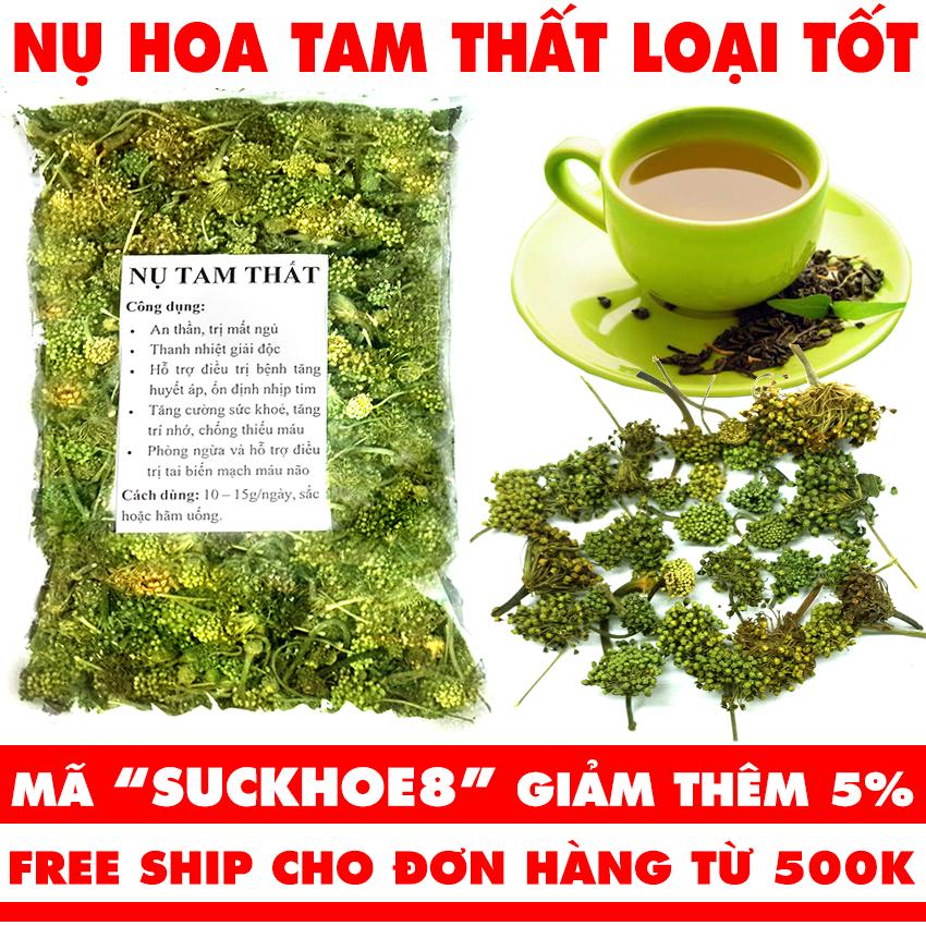 Nụ hoa tam thất - 500 gam - tặng 50g cam thảo