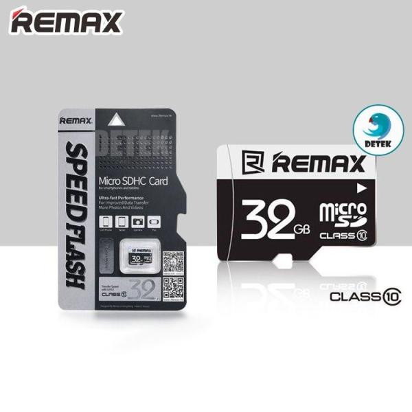 Thẻ nhớ 32GB Micro SDHC Remax Class 10 bảo hành 12 tháng 1 đổi 1