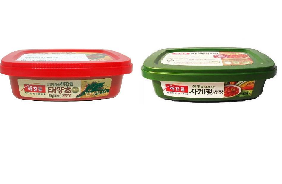 Combo 01 Hộp Tương Ớt Gochujang (200G) + 01 Hộp Tương Trộn Ssamjang (170G) Nhập Khẩu Hàn Quốc