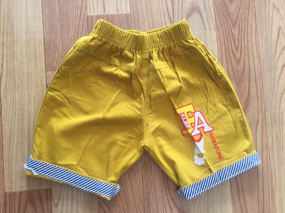 Quần lửng kaki bé trai