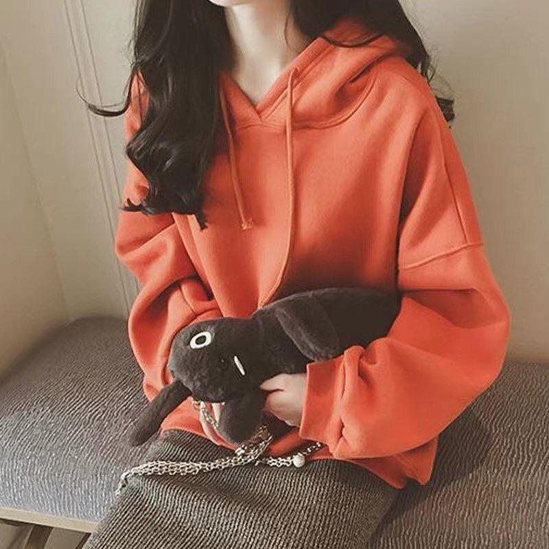 [HCM]ÁO HOODIE NAM NỮ CAM ĐẤT FORM ĐẸP UNISEX - SKGV018