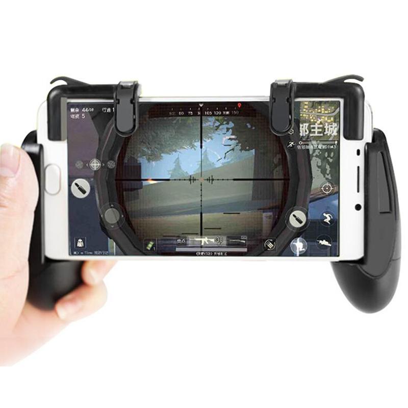 Tay cầm Chơi Game + Kèm Nút Chơi Game Pubg, Liên Quân, Đột kích, Ros Dòng C9 K01