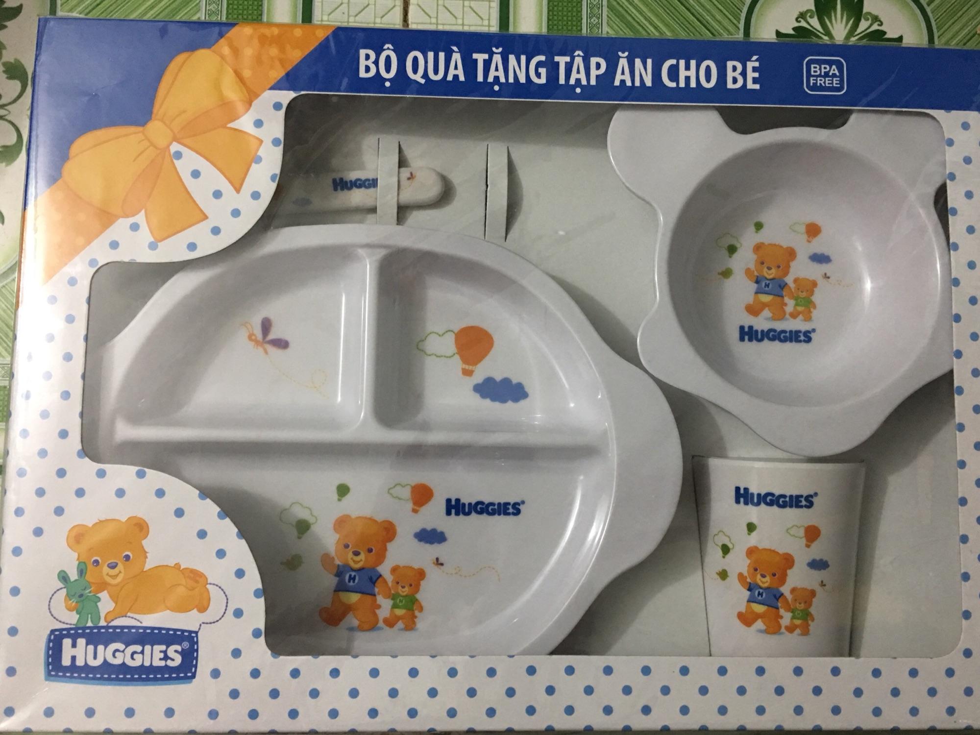 Bộ ăn dặm Huggies 4 món
