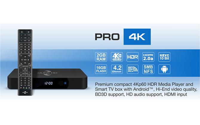 Đầu phát dune hd pro 4k 2018 android 7.1
