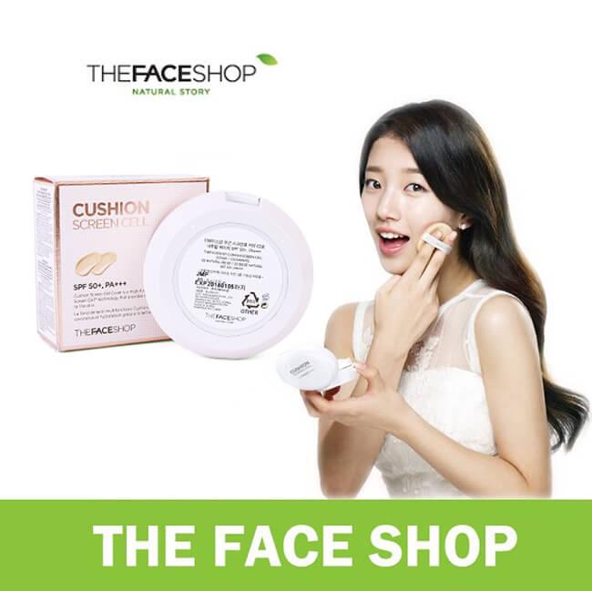 [HCM]Phấn Nước Cushion Screen Cell – THE FACE SHOP