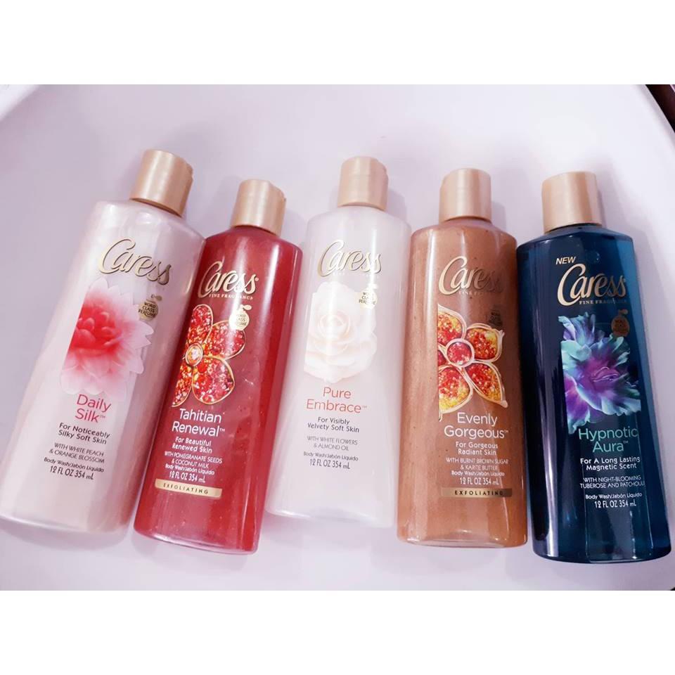 Sữa tắm dưỡng da hương nước hoa Caress Mỹ 354ml