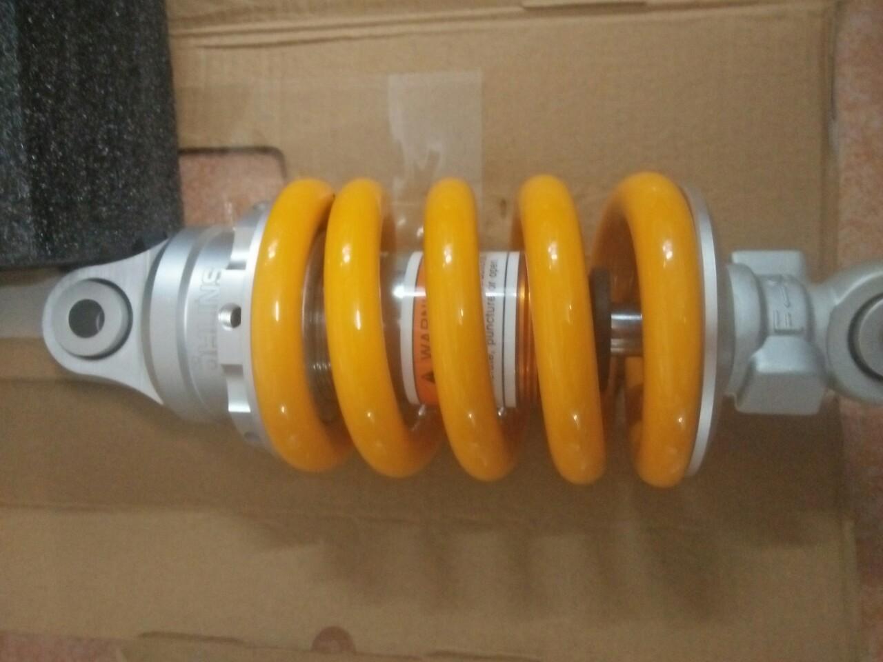 Phuộc Ohlins không bình dầu full phụ kiện