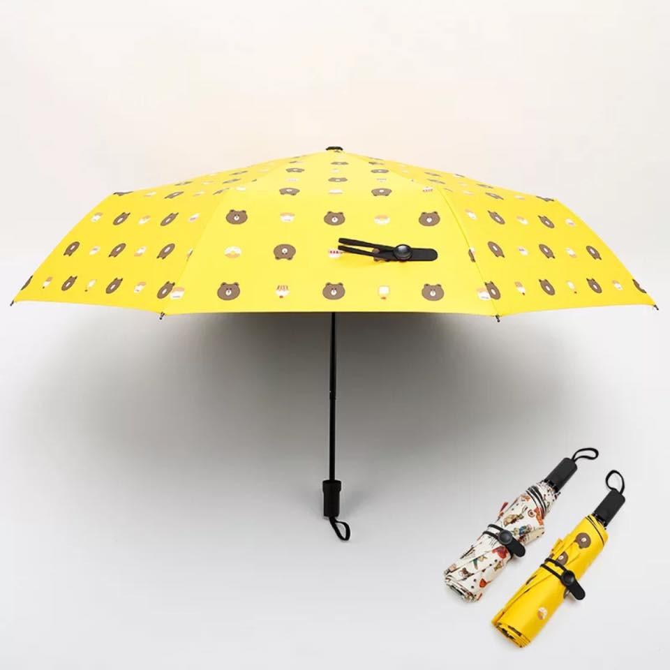 Ô gấu brown gấp gọn chống tia uv - ms.sp001184-bvt