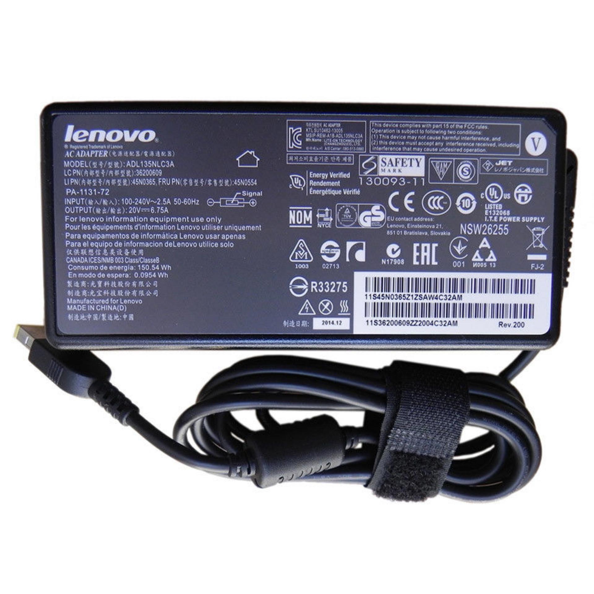 Sạc laptop lenovo thinkpad e550 e550c e555 20v 3.25a vuông bh 1 năm hàng nhập khẩu mới 100% bảo hành !2 tháng lỗi 1 đổi !