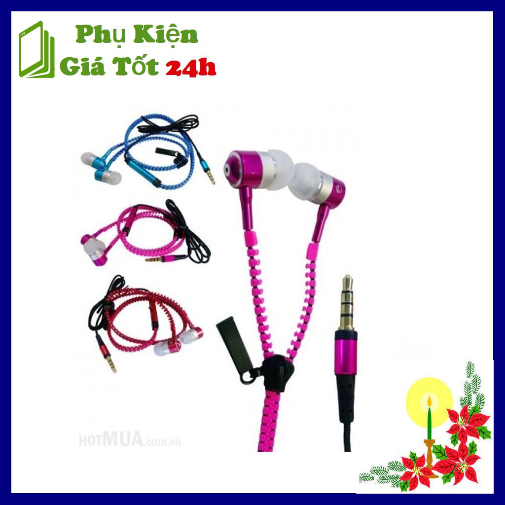 Tai Nghe Nhạc Điện thoại, máy tính Dây Kéo Thời Trang Chất Lượng [Phụ Kiện Giá Tốt 24H]