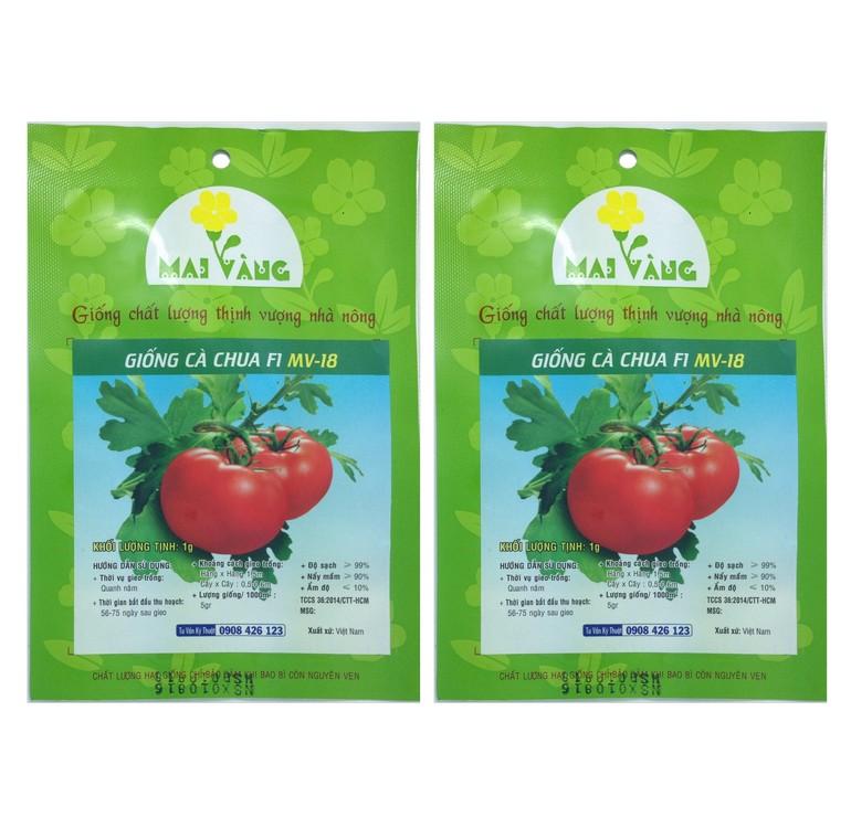 Bộ 2 gói hạt giống cà chua f1