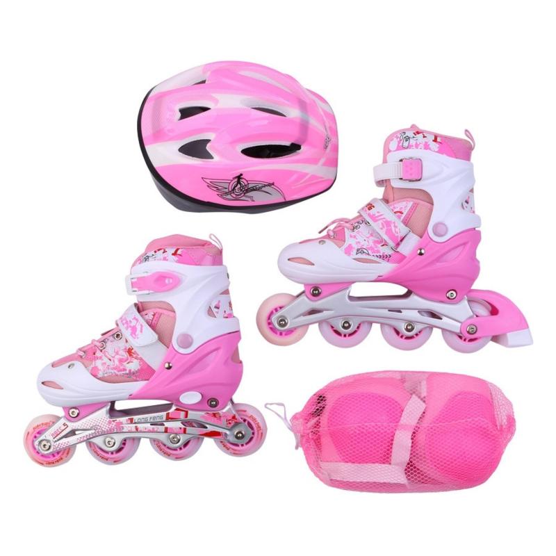 Phân phối Shop giay truot patin,giay truot patin tphcm - Giày Patin Trẻ Em, Chắc Chắn, Ôm Sát Chân Chân, Giúp Bé Vui Chơi Thỏa Thích Mà Lại An Toàn, Sản Phẩm Cao Cấp -Tặng Kèm Bộ Bảo Hộ Đáng Yêu - Mẫu Mới 2103
