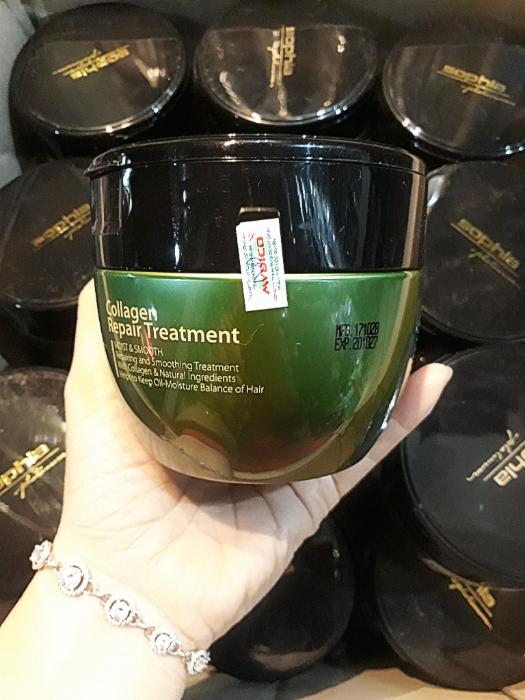 KEM HẤP PHỤC HỒI TÓC COLLAGEN SOPHIA 450 ML