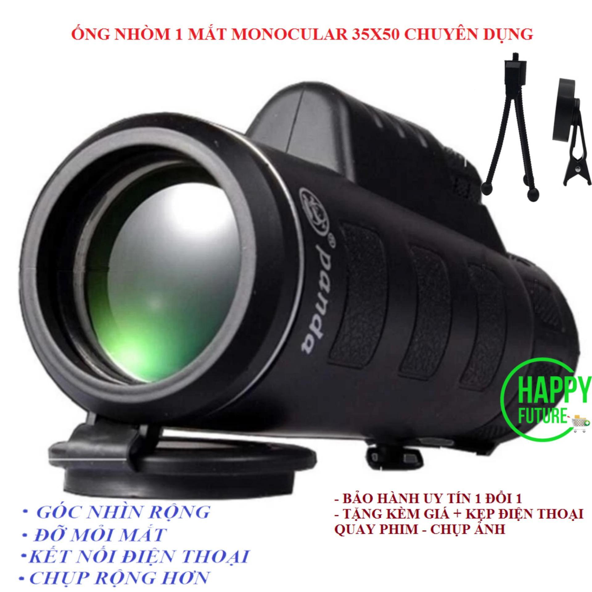 Bộ Lens Cho Điện Thoại - Ống nhòm 1 MẮT M0N0CULAR 35X50 hàng chuyên dụng - ống nhòm đêm. BIG SALE 50% chỉ Hôm Nay.