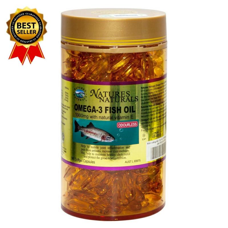 Viên Uống Dầu Cá Hồi 1000mg Với Vitamin E 365 Viên
