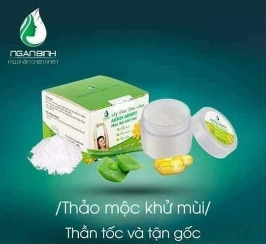 Thảo Mộc Khử Mùi Hôi Nách Ngân Bình Anties Armpit
