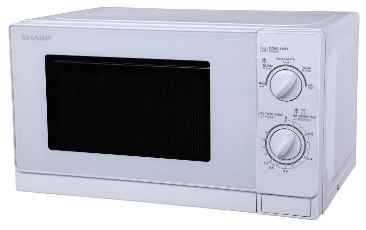 Lò vi sóng cơ sharp r-201vn-w - 20 lít - màu trắng