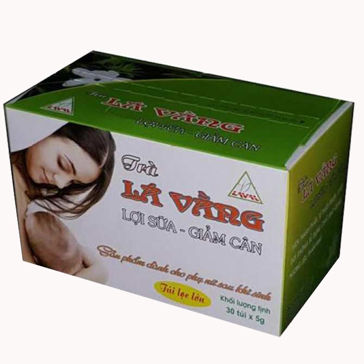 Trà lá vằng lợi sữa