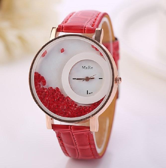 Đồng hồ pha lê thời trang