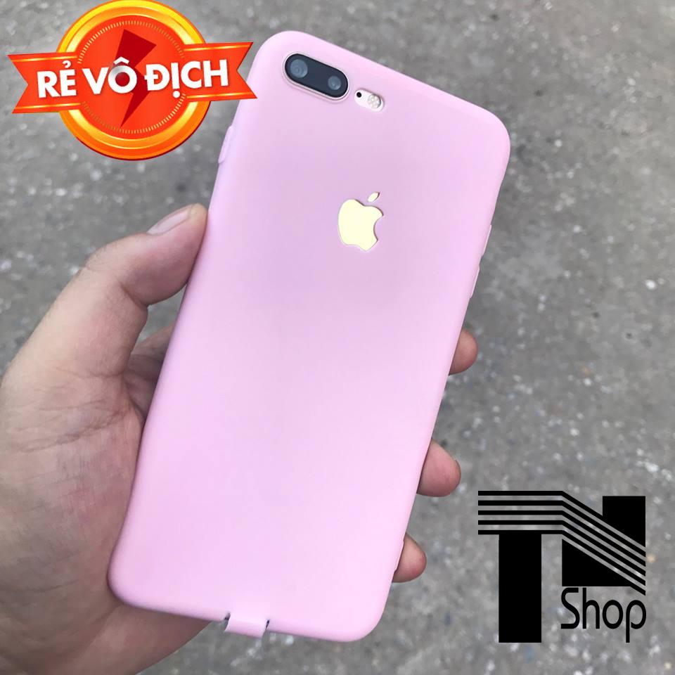 Ốp lưng iPhone 7/8 Silicon màu dẻo