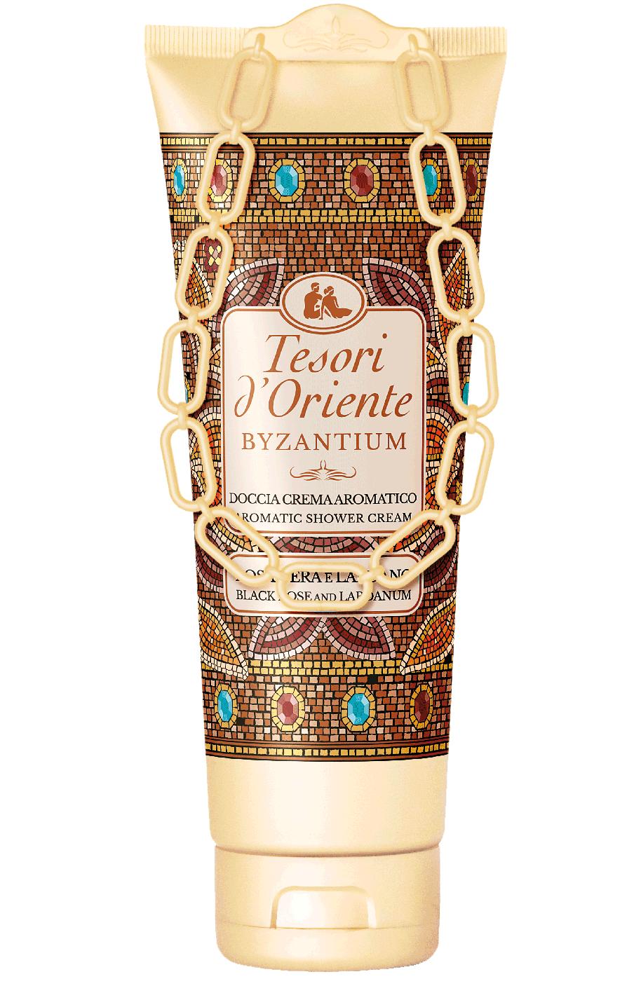 Sữa tắm nước hoa của Ý Tesori D' Oriente Byzantium Hy Lạp Cổ đại 250ml 3 tầng hương thơm quyến rũ