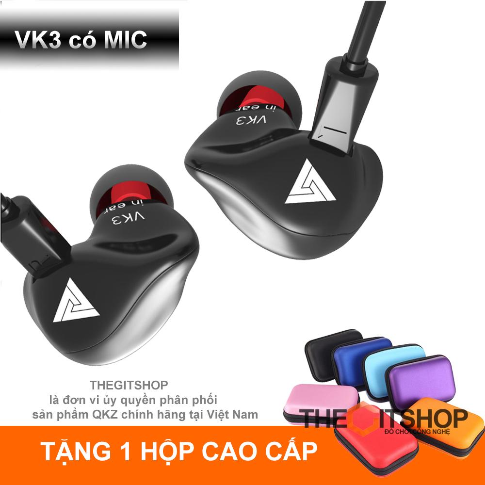 Tai nghe qkz vk3 2018 - kiểu dáng đẹp - tai nghe nhạc - game - siêu bass