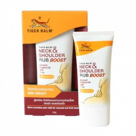 [HCM]Dầu xoa bóp giảm nhanh cơn đau ở cổ và vai Tiger Balm Neck & Shoulder Rub Boost 50g