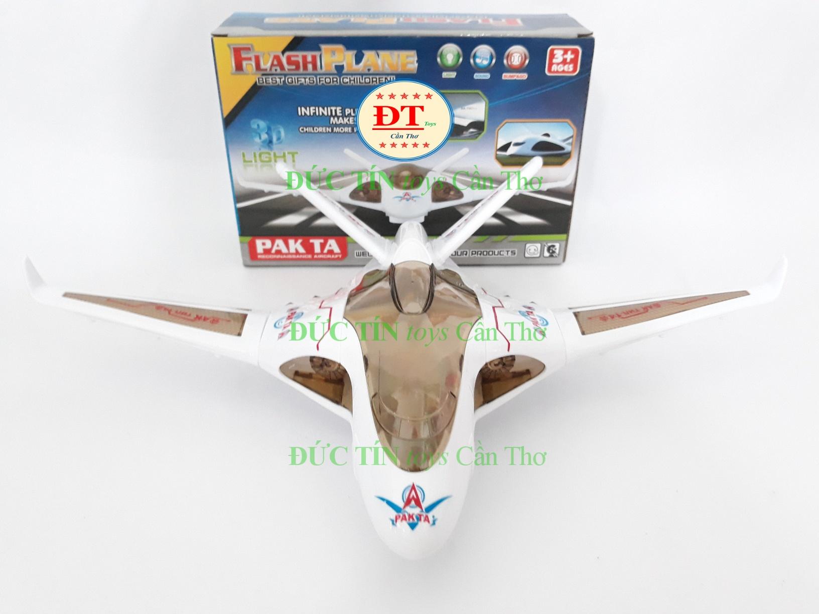 Đồ chơi máy bay pin nhạc đèn 3d