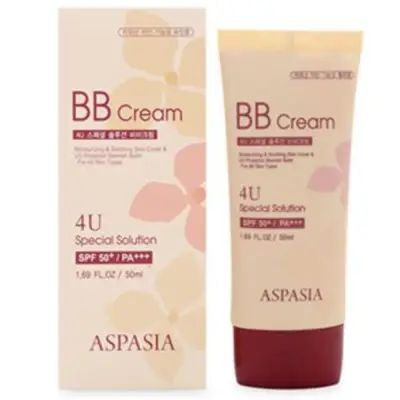 Kem nền chống nắng Aspasia 4U Special B.B Solution Cream Spf50 Pa+++ Hàn Quốc 50ml