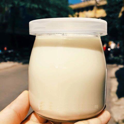 Bộ 6 hũ thủy tinh làm sữa chua 200ml nắp nhựa