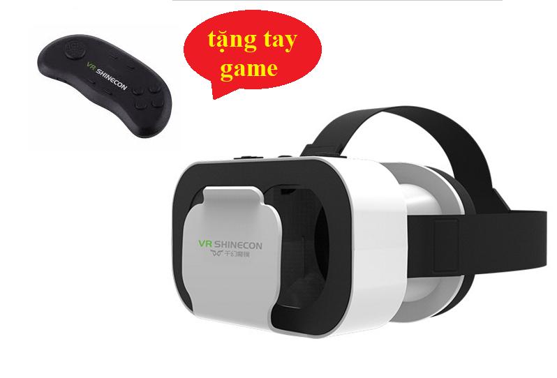 VR SHINECON 5.0 3D Mắt Kính 4.7-5.5 inch Điện Thoại Hỗ Trợ Đối Tượng Điều Chỉnh IPD Điều Chỉnh Kính Thực Tế Ảo Tai Nghe + tay cầm chơi game-quốc tế