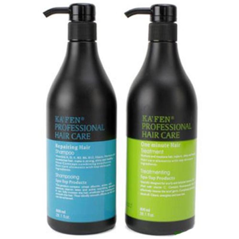 Cặp gội - xả giảm rụng và cân bằng cấu trúc tóc Kafen Professional Hair Care 2x800ml giá rẻ