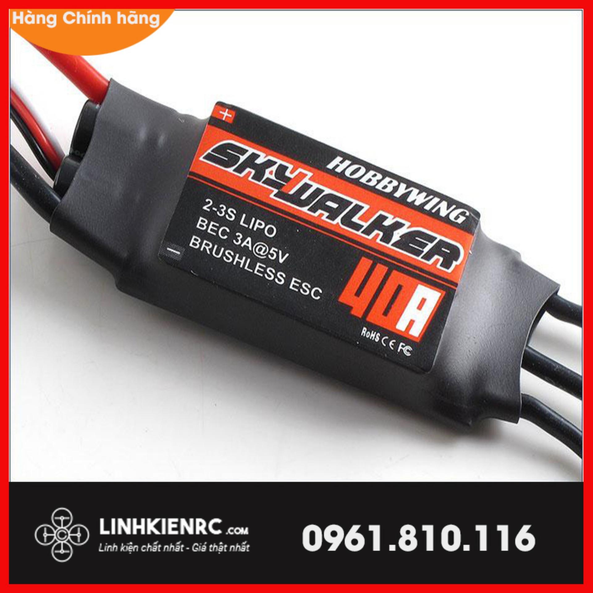 ESC Hobbywing 40A chính hãng jack chuối