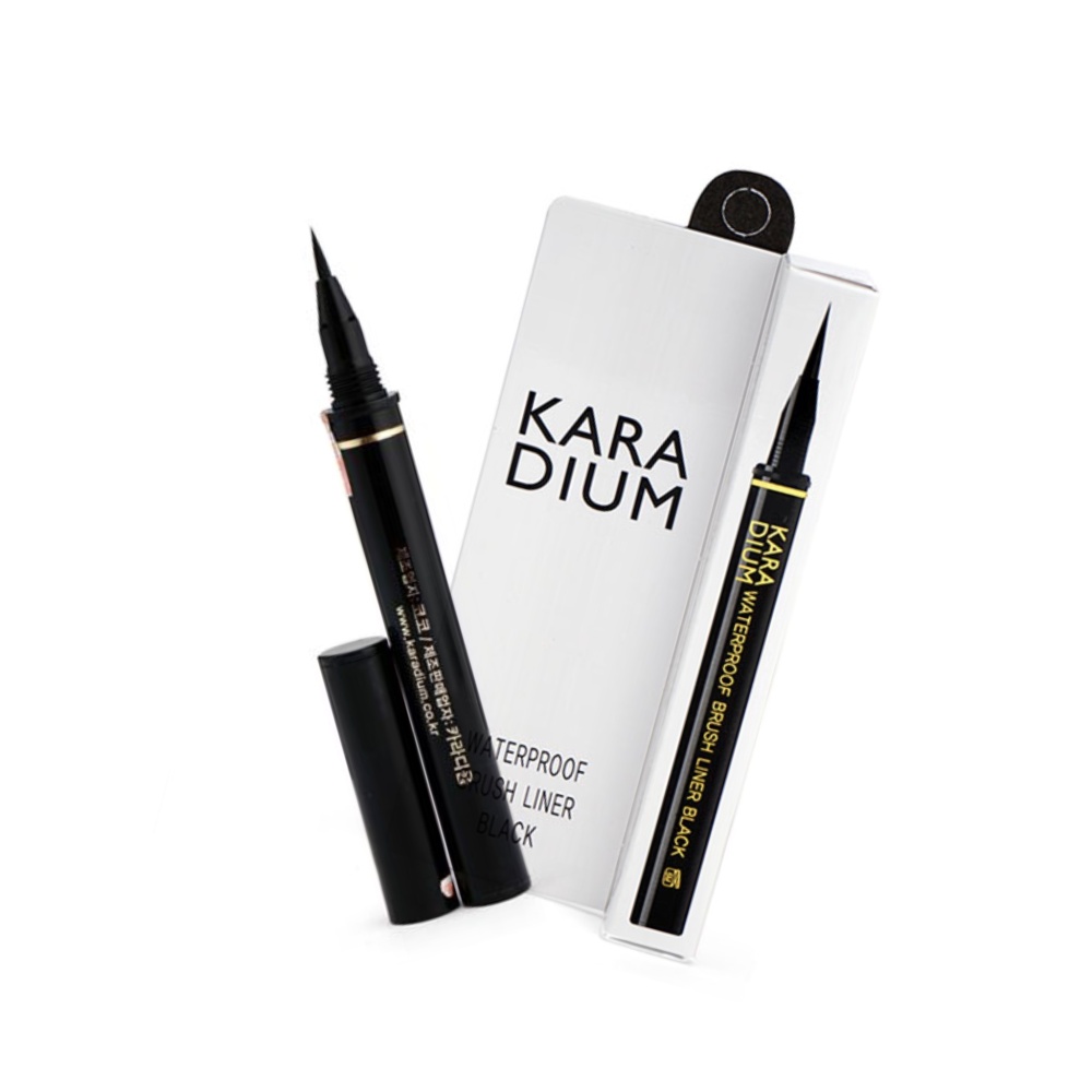 Image result for Káº» Máº¯t Karadium Waterproof Brush Liner