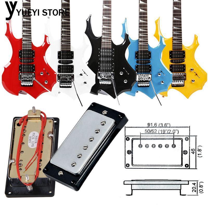 YYSL Guitar Sound Absorber Guitar Pickups 9.2*4.6*2.4cm Metal Music Play Ballad