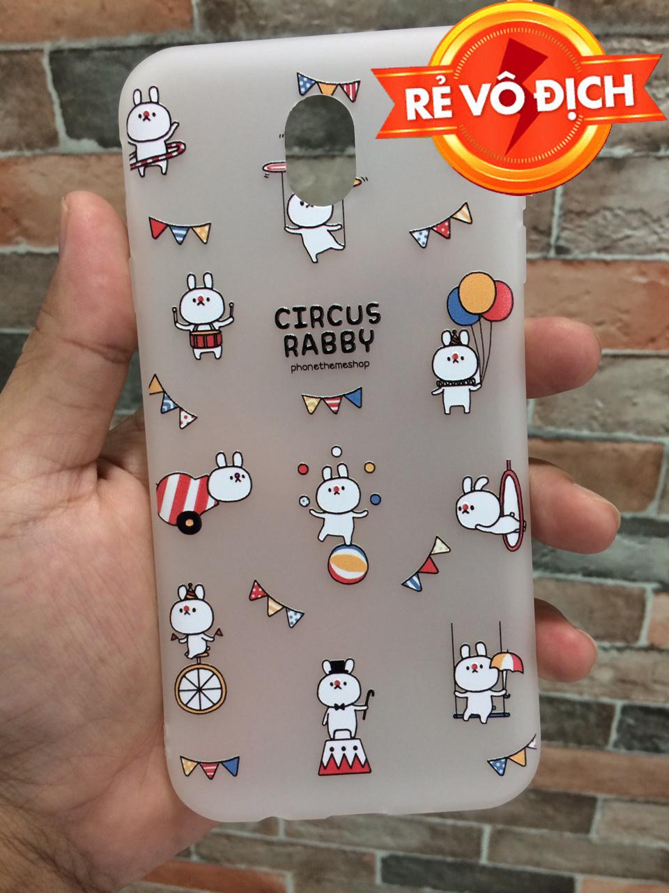 Ốp lưng Samsung J7 Pro silicone hình cute