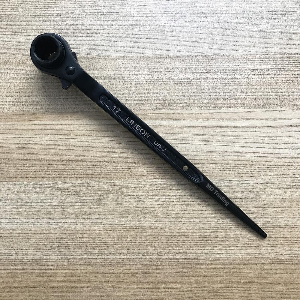 Cờ lê 2 đầu tuýp đuôi chuột 14-17mm Linbon