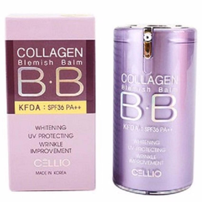 Kem nền cellio collagen blemish balm bb spf 40 pa+++