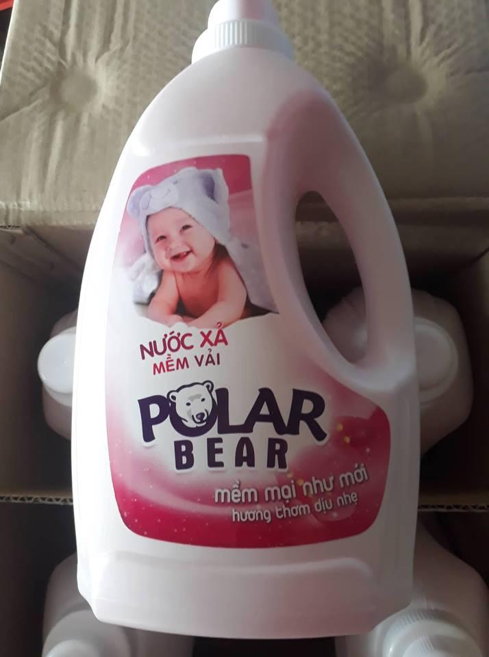 1 thùng (6 chai) Nước xả vải cao cấp Polar Bear