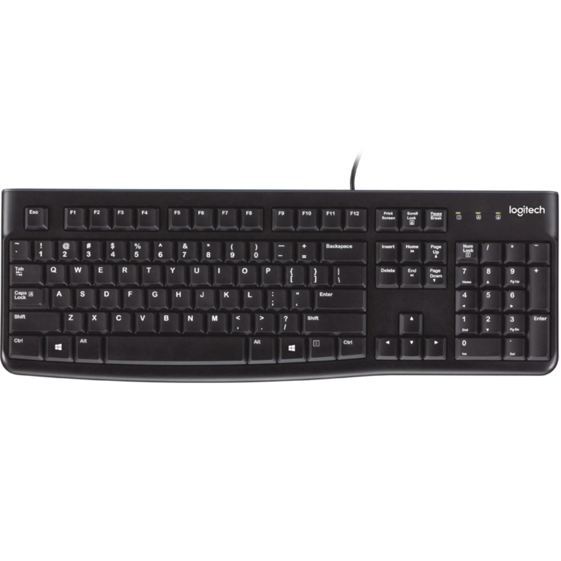 Bàn phím máy tính có dây logitech k120