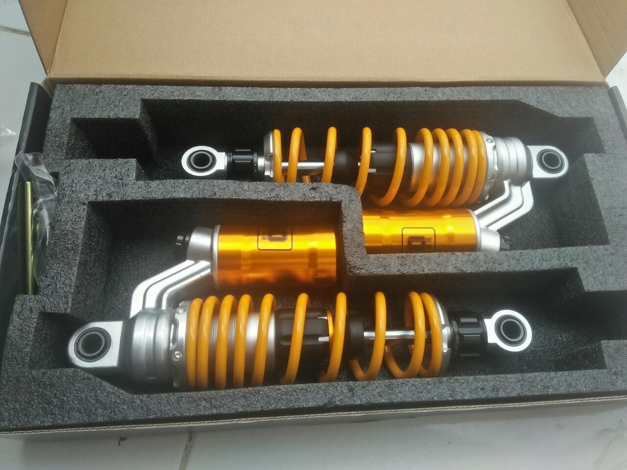 Cặp phuộc sau Ohlins cho Wave,Dream,Sirius hàng Malaysia