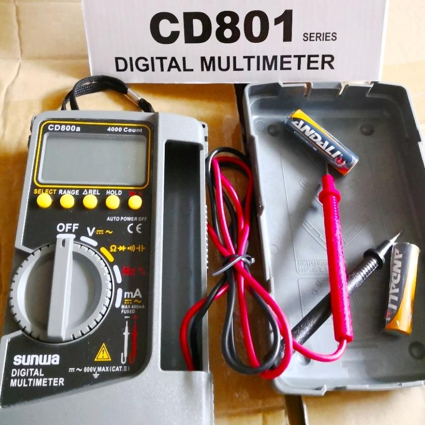 Đồng hồ vạn năng sunwa cd 801