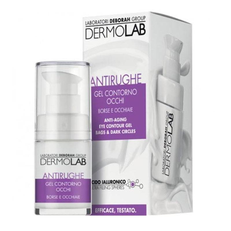 Gel giảm nếp nhăn, giảm quầng thâm vùng mắt Dermolab anti-wrinkle eye contour gel 15ml 5621