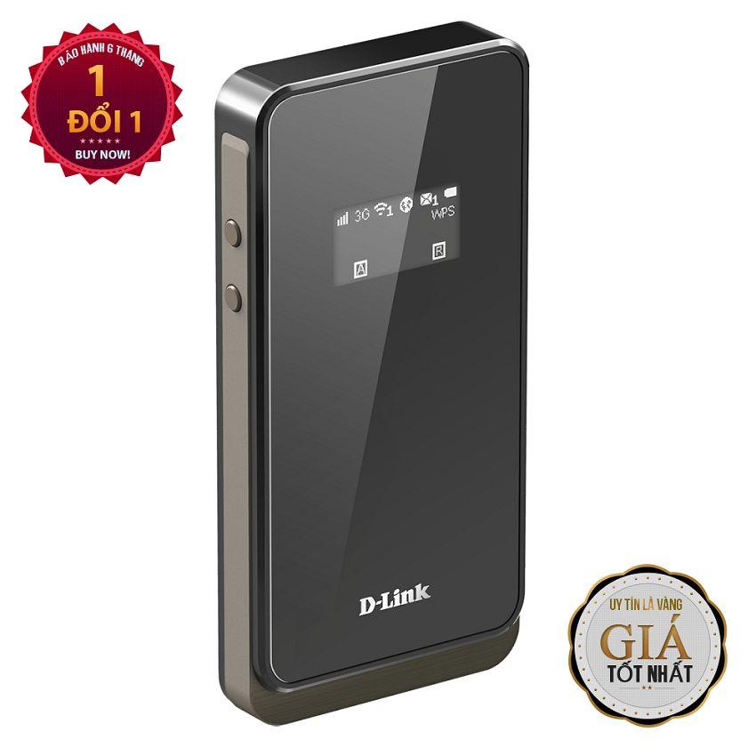 Bộ phát wifi di động 3g từ sim 4g chuẩn hãng d-link dwr730 có màn hình led
