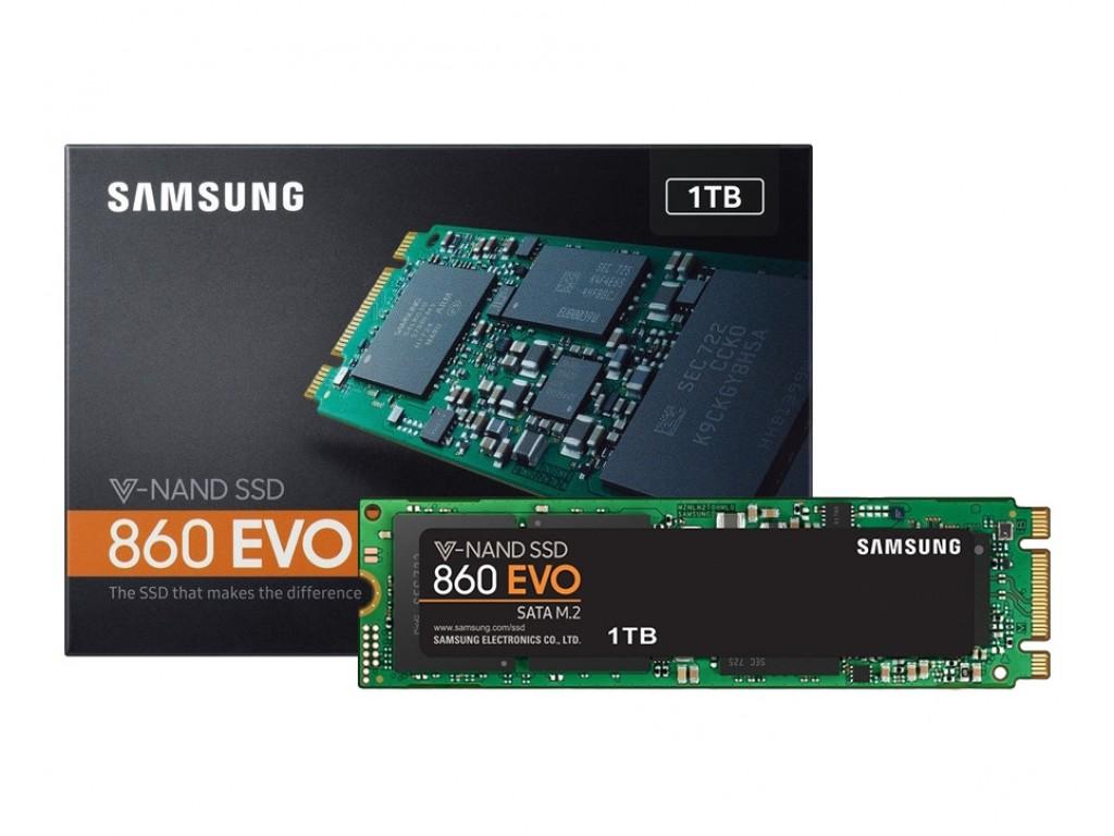 Ổ cứng gắn trong ssd samsung 860 evo 1tb m2 2280 mz-n6e1t0bw